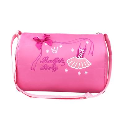 China Multifunctional wholesale kids fashion hand shoulder ballet dance bag pink girls waterproof cute ballet dance backpack tutu dress for sale