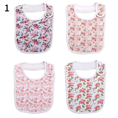 China Fashionable Newbron Antibacterial Cotton Baby Bibs Burp Cloth Toddler Kids Feeding Apron Multi-use Saliva Towel Scarf Bandana Bibs Baby Stuff for sale