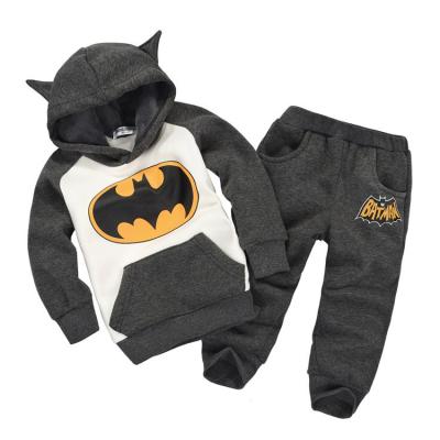 China Casual 2-6T Boy's Clothing Sets Autumn Kids Cartoon Hooded Pants Spring Sweatshirts 2 Pcs Kids Clothes Sets Boys Wear Tracksuit for sale