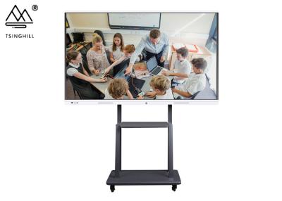 China 110In wechselwirkendes wechselwirkendes intelligentes Brett Flachbildschirm-4K LCD für Klassenzimmer zu verkaufen