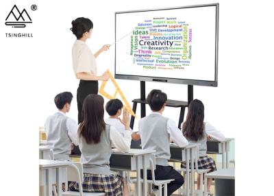 Chine 30000 Heures d'espérance de vie Résolution 4K Ultra HD Tableau blanc d'éducation interactif à vendre