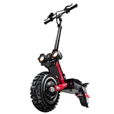 China 2021 5600w 60V 30ah Foldable Electric Scooter Unisex Fast Self-Balancing Dual Motor Adult With 10 Inch Off-Road Tire for sale