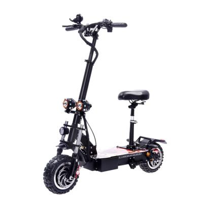 China 2021 LCD display screen + LED light high quality adult electric scooter 3200W plus battery electric scooter off road for sale