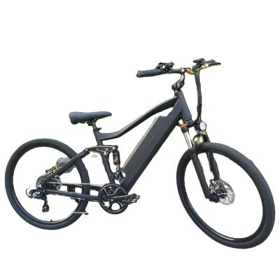 China Hot Sale 750w 48v Aluminum Alloy Mountain Electric Adult Bikes 6 Speed ​​Aluminum Alloy 27.5 Inch Bikes Bikes For Adults for sale