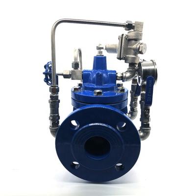 China WCB Cast Iron Material Hydraulic Control General Steel Pressure Reducing Valve for sale