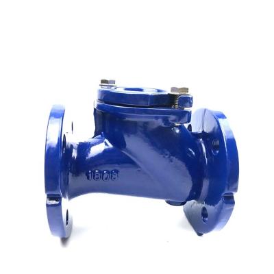 China General China Manufacturers Cast Iron Ball Check Valve For Sewage for sale