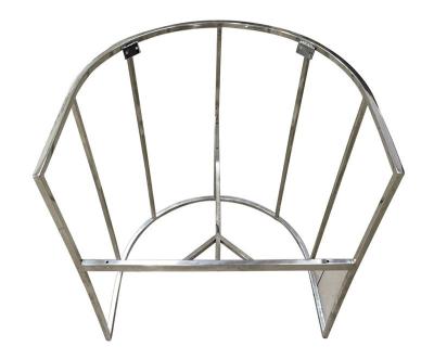 China Sofa Customized Stainless Steel Metal Chair Frames , Tube Steel Sofa Frames Metal for sale