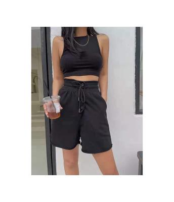 China China QUICK DRY Economic Cheap Back Slim Wide-leg Suction Shorts Women Bandage Slim Wide-leg Shorts Women for sale