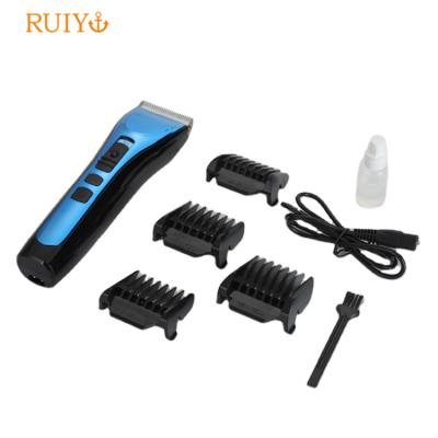 China 2021 Wholesale Grooming Scissors Rechargeable HAIR Pet Clipper Rechargeable Electric Trimmer For Dog Cat for sale