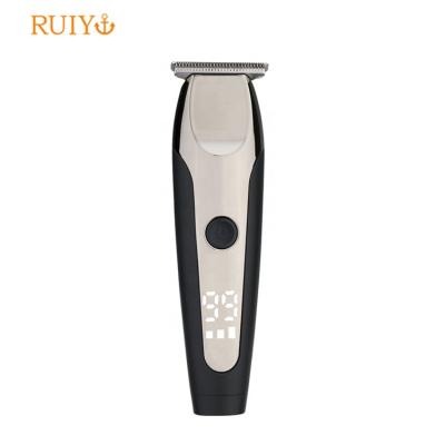 China Cordless Electric Right Handed Scissor Clipper Stainless Steel Blade Trimmer Hair Cutter Hairdressing Tool For Home Use for sale