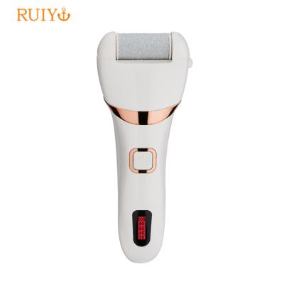 China Two-speed Electric Waterproof LED Remover Eeltverwijderaar Waterproof Callus Removal Settings Dead Skin Pedicure Tool For Feet Care for sale