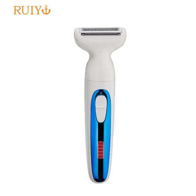 China Lady 2020 Commercial USB Women Shaver Rechargeable Waterproof Wet And Dry Electric Lady Shaver for sale