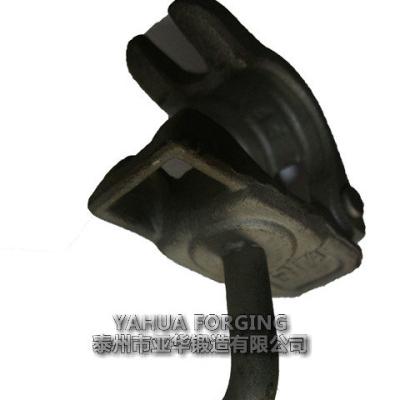 China Half chinese bottom forge jig with wedge hook for small scaffolding parts for sale