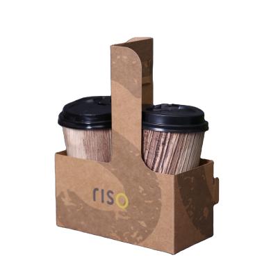 China Recyclable paper cup karton houder cup,drinks cup holder,cardboard cup holders for sale