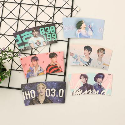 China Recycled Materials Mug Sleeve Printing Kpop, Korean Mug Sleeve Coffee Mug Sleeves, Mug Sleeve Custom for sale