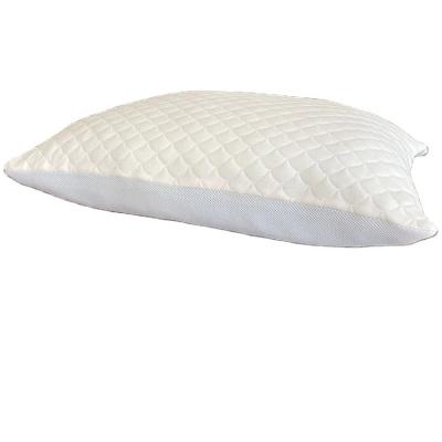 China Hot Selling New Design Hotel Pillow Foam 2 Side Pillow Anti-Static Adjustable Warm Functional White for sale