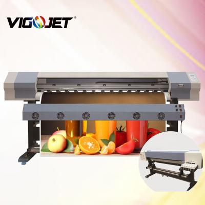 China Factory price cheap eco solvent printer for XP600 printhead/DX5 printhead for flex banner and pp and wallpaper for sale