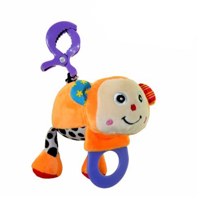 China Babyfans Soft Toys Eco-friendly Material Musical Teether Vibration Pull String Baby Soothing Toy For Infant for sale