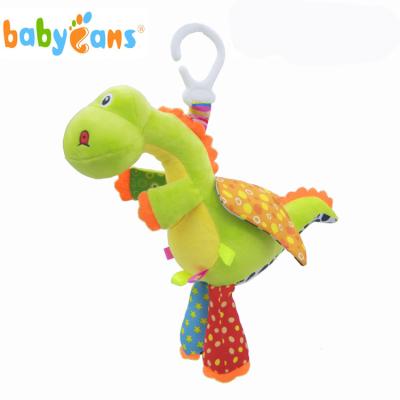 China Cub Dragon Stuffed Soft Plush Baby Toys Baby Stuffed Mini Rattle Hanging Toys for sale