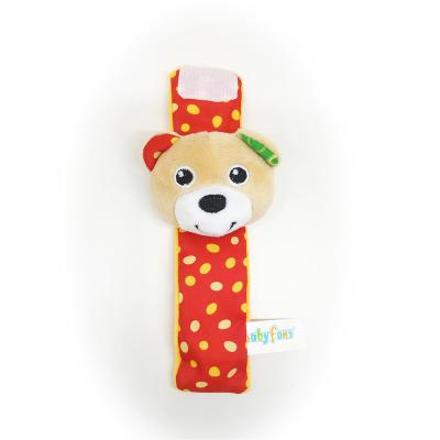 China Babyfans Soft 2022 New Products Baby Wrist Rattle Soft Toy Baby Sensory Toys for sale