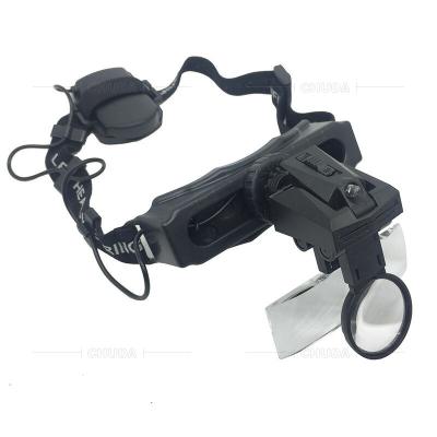 China For Watches 20X Head Mounted High Definition Magnifier With LED Light for sale