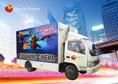 China Truck Mobile 7D Simulator Cinema Movie Theater Equipment 220V 2.25KW for sale