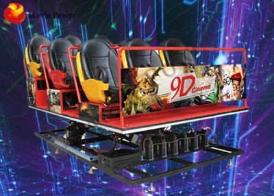 China Plataforma divertida del simulador del parque de atracciones 12d 9D para el sistema interactivo de la persona multi en venta