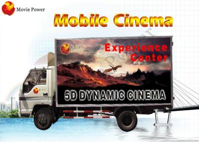 China El cine móvil 5D del camión impermeable de la cabina VR sofisticó 6 - 12 Seat en venta