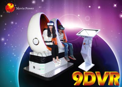 Chine Simulateur commercial de la réalité virtuelle VR de la machine 9D de jeu avec le siège deux à vendre