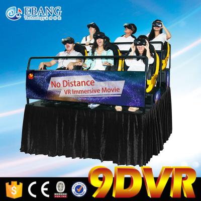 Chine Simulateur libre des oeufs 9D VR de Seat du cinéma 6 du divertissement 9D VR de vision avec des verres de VR à vendre