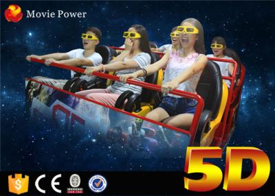 China el simulador del cine 5d y el equipo del cine 5d 6 asientos indican el cine de las sillas 5d hidráulico en venta