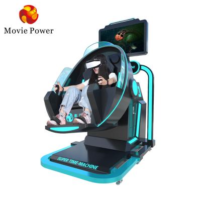 China Coin Pusher Virtual Reality Simulator Commercial 9D VR Super Time-Machine Fly Game Machine for sale