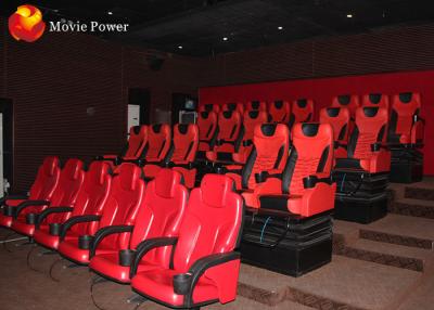 China fibra de vidrio/acero eléctricos del simulador de la realidad virtual de Seat del cine del movimiento 5D en venta