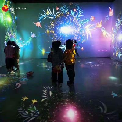 China Children Coin Operated AR Magic Interactive Floor Projector Game For Kids for sale