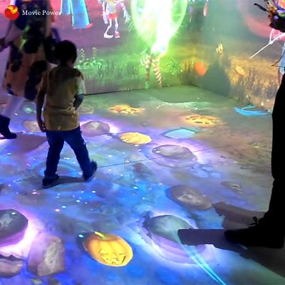 Chine Système de projection interactif magique de plancher des jeux 3D d'enfants GV à vendre