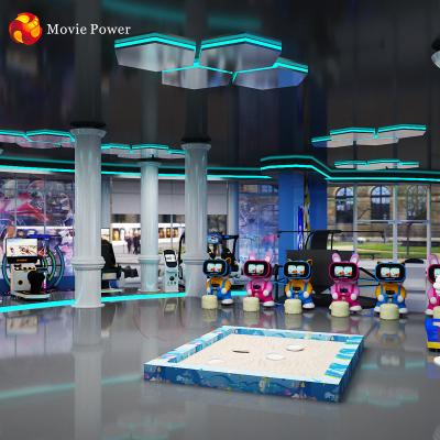 Chine Machine interactive de jeu de la réalité virtuelle 9d de jeux de zone d'intérieur de simulateur à vendre