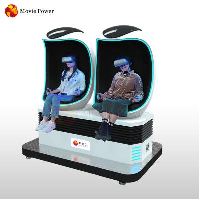 China 360 Degree Egg 9D VR Cinema Simulator Interactive Virtual Reality Equipment 3 seats for sale