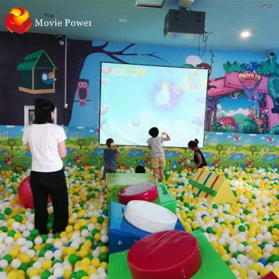 China Magic 3d Interactive Wall Projection Games Ball AR Hitting Amusement for sale