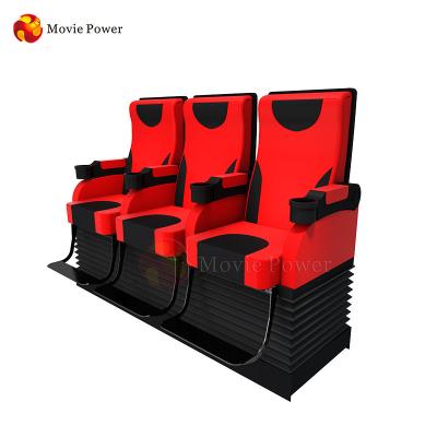 China Sillas interactivas del sitio del cine del movimiento de la silla eléctrica del teatro 5d del entretenimiento en venta