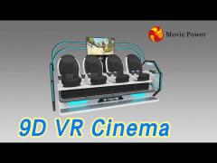 4 Players 9D VR Cinema Egg Chair Dynamic Small Footprint Indoor