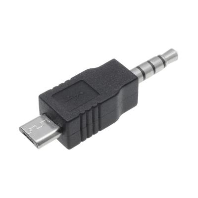 China audio & Hot Sales Manufacture 3.5mm Video DC Plug To Micro USB Male for sale