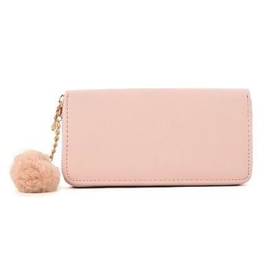 China Waterproof New Candy Colored Pure Leather Wallets Ladies Wallets Card Holders For Women for sale