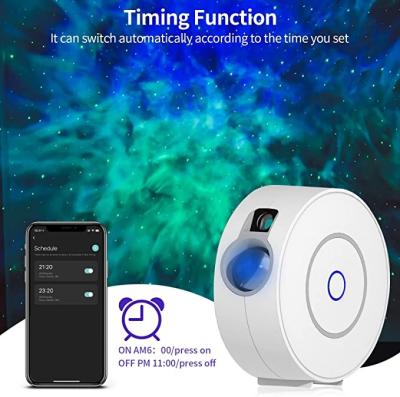 China Smart Star Life Tuya Galaxy Modern Projector Light Smart Star Projector APP Work With Alexa Google Home Colorful Starry Sky LED Night Light for sale