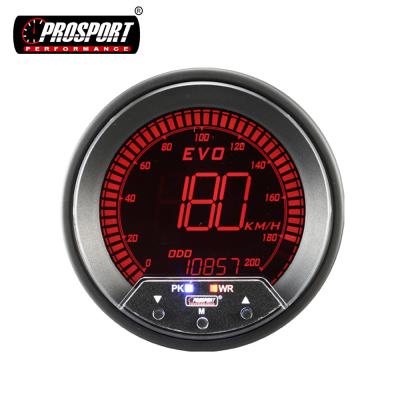 China Digital Display 85mm Car Gauge Full Electric LCD Display Kit Speedometer for sale