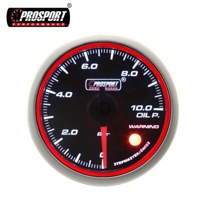 China New Function 52mm Electric Car Auto-Oil Warning Pressure Gauge for sale