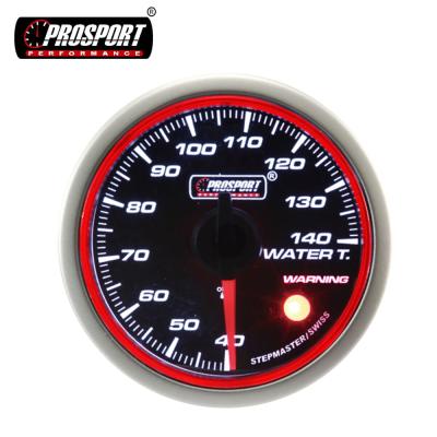 China 52mm Best Aftermarket Car Water Temperature Gauge With Warning 52mm for sale