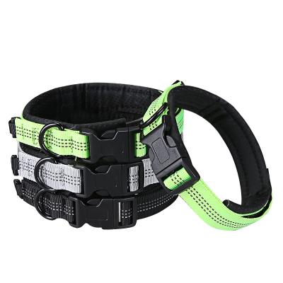 China Custom Amazon Leash and Collar Set Hot Selling Light Up Dog Training Collar Dog Collars and Leash for sale