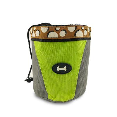 China Custom Logo Dog Treat Bag Magnet Dog Treat Snack Bag Viable Personalized Pet Treat Walking Training Bags for sale