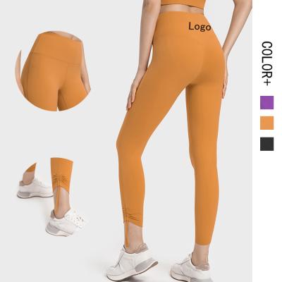 China Anti-wrinkle Women High Waist Soft Stretchy Quick Dry Sports Workout Leggings Running Gym Fitness Sets Women Yoga Leggings for sale