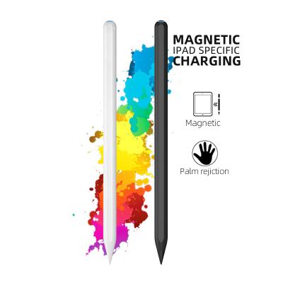 China Magnetic Filling Capacitive Stylus Pen For Apple iPad Pro Smart White Pencil Magnetic Charging for sale